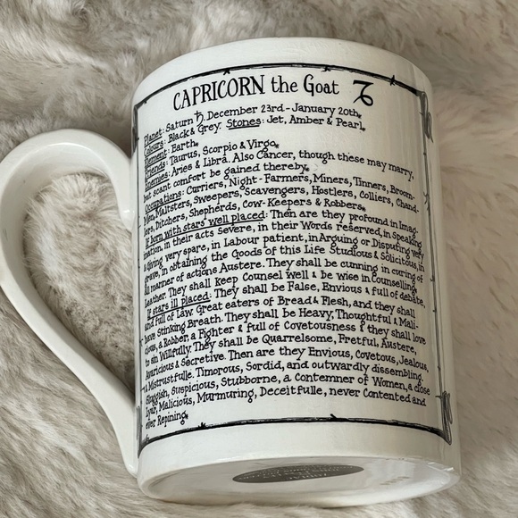 Capricorn ZODIAC mug - Picture 2 of 4